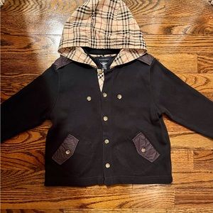 Burberry navy blue jacket size 3